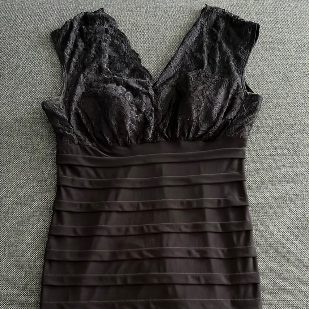 Dressbarn cocktail party dress black size 4